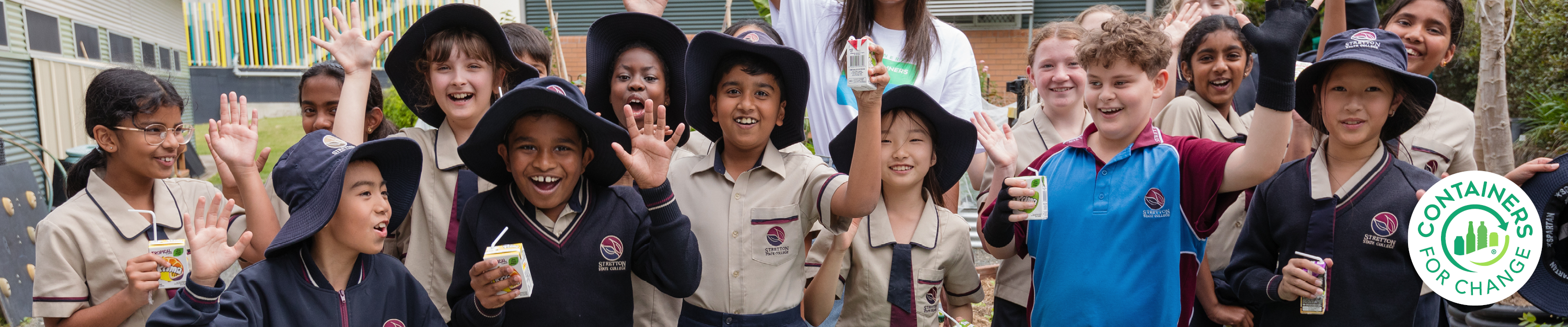 Containers for Change Schools Program banner